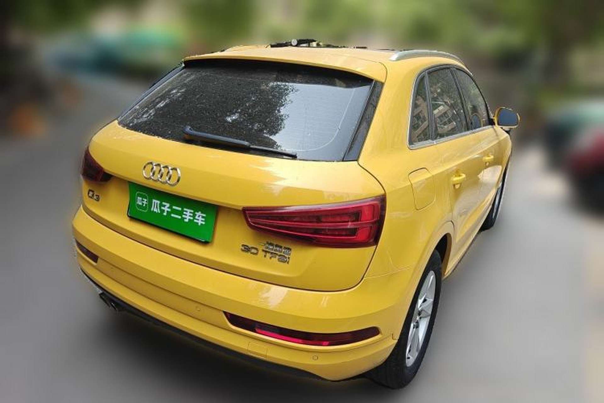 Used Audi Q3 2017 30 TFSI Fashion Model Rear Right 45 Deg