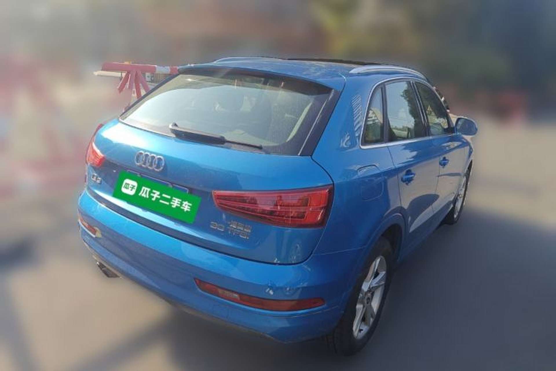 Used Audi Q3 2018 30th Anniversary Edition 30 TFSI Fashion Model Rear Right 45 Deg