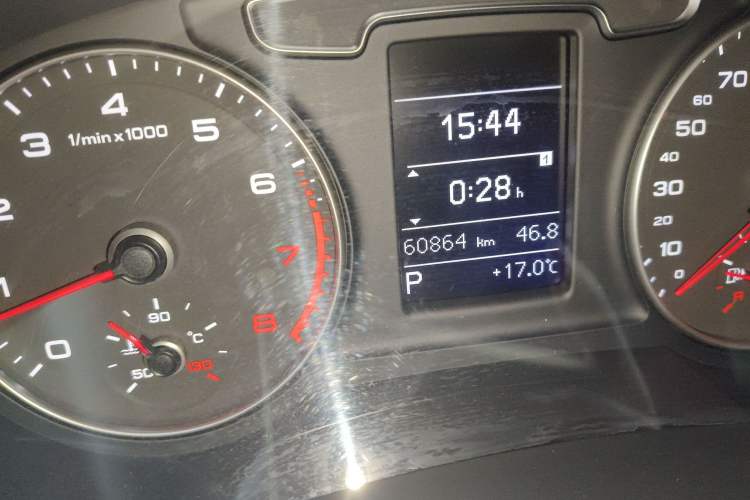 Used Audi Q3 2018 30th Anniversary Edition 35 TFSI Sport Model Odometer Close Up