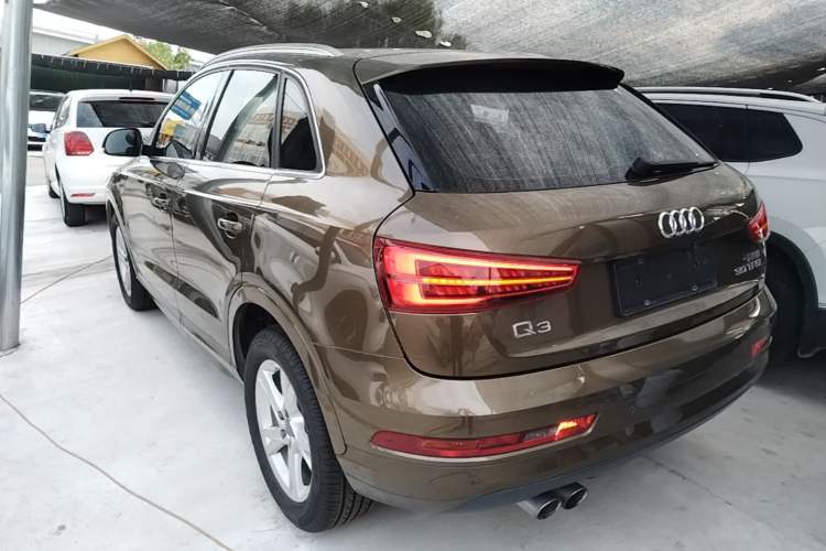 Used Audi Q3 2018 30th Anniversary Edition 30 TFSI Fashion Model Rear Left 45 Deg