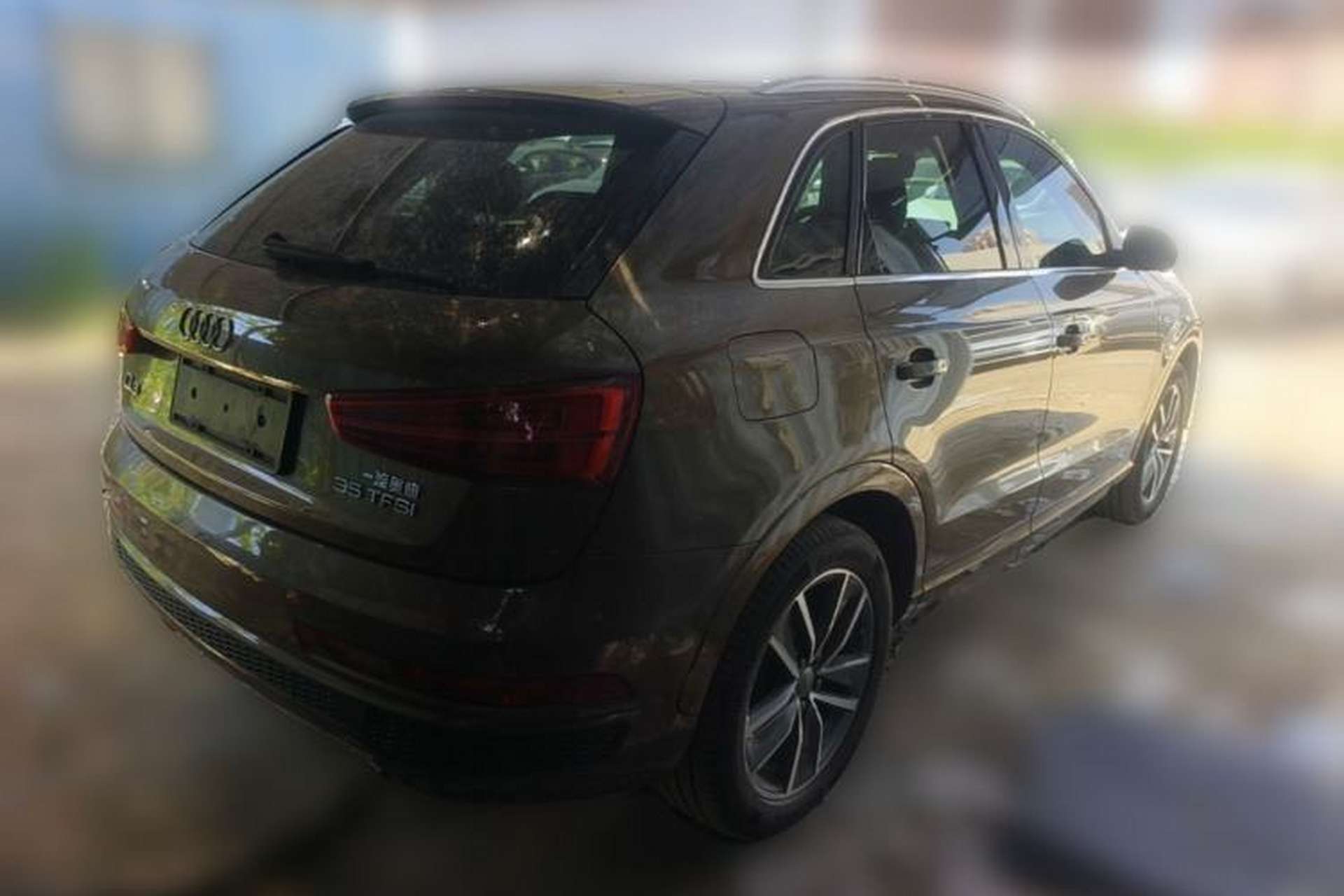 Used Audi Q3 2018 30th Anniversary Edition 35 TFSI Sport Model Rear Right 45 Deg