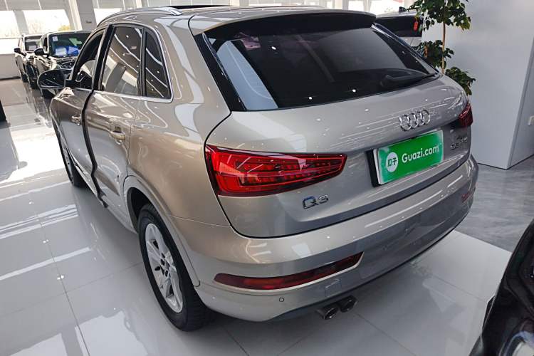 Used Audi Q3 2018 30th Anniversary Edition 35 TFSI Fashion Model Rear Left 45 Deg