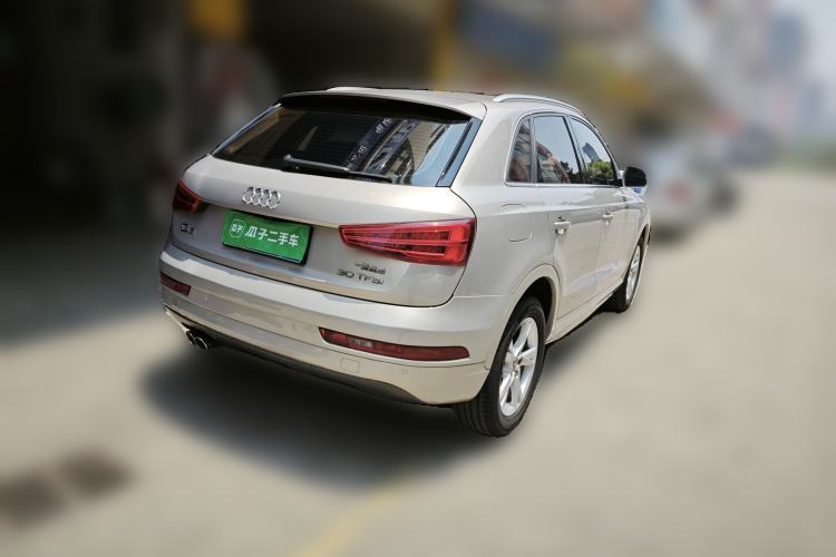 Used Audi Q3 2018 30th Anniversary Edition 30 TFSI Fashion Model Rear Right 45 Deg