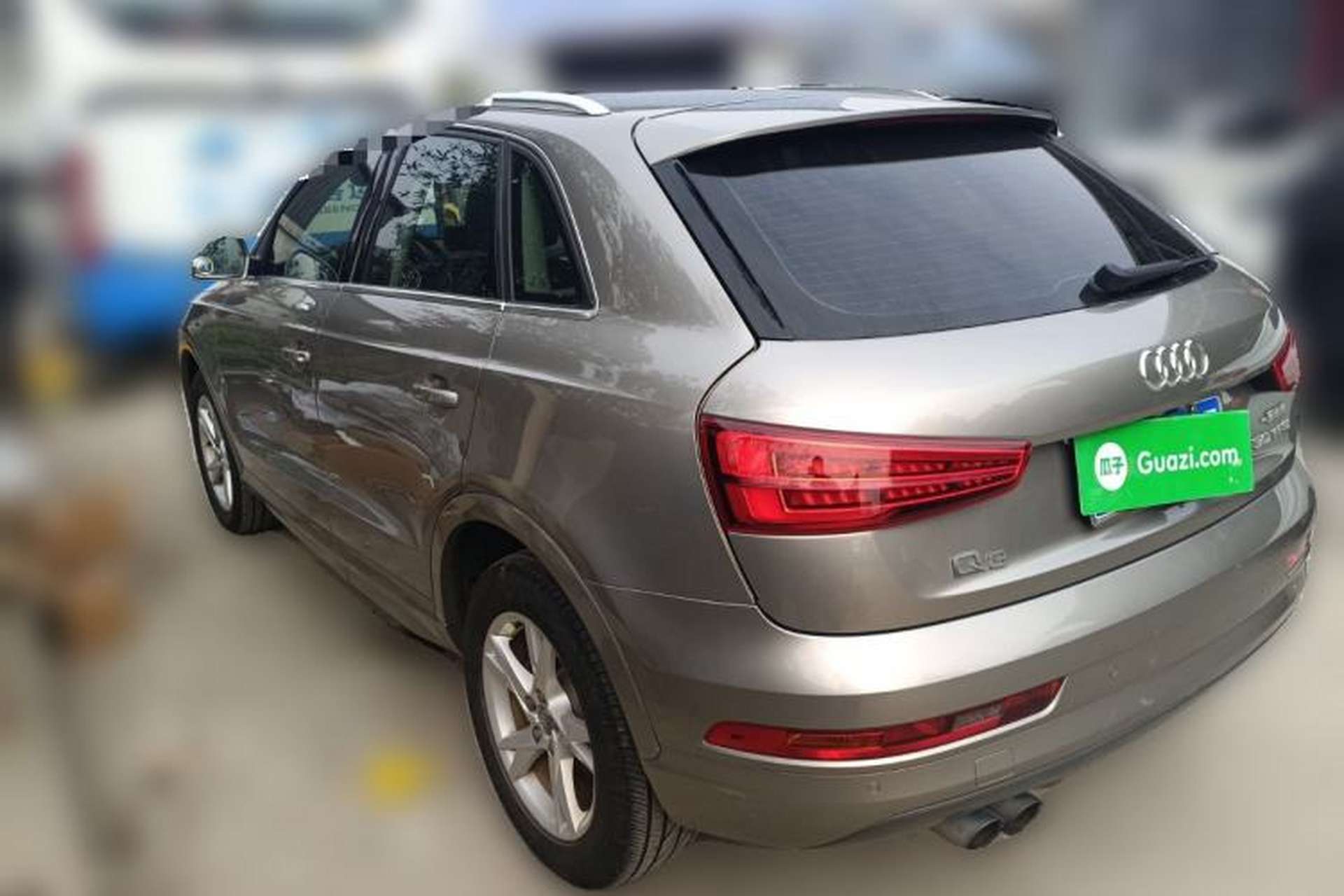 Used Audi Q3 2018 30th Anniversary Edition 30 TFSI Fashion Model Rear Left 45 Deg
