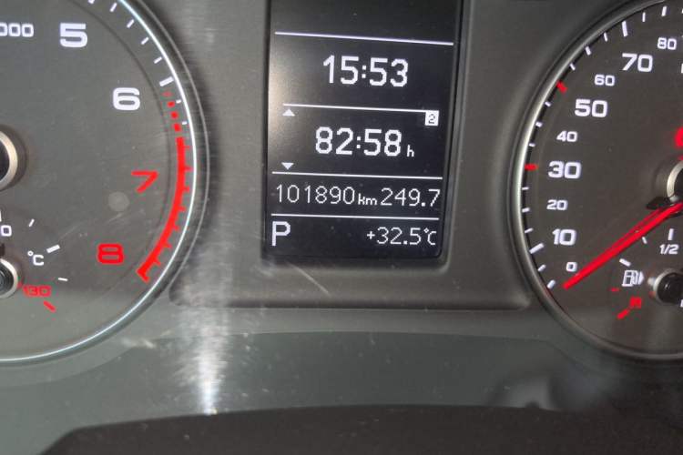 Used Audi Q3 2018 30 TFSI Fashion Edition Collector's Model Odometer Close Up