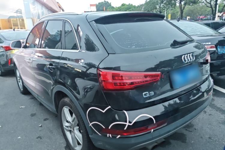 Used Audi Q3 2018 30th Anniversary Edition 30 TFSI Style Model Rear Left 45 Deg