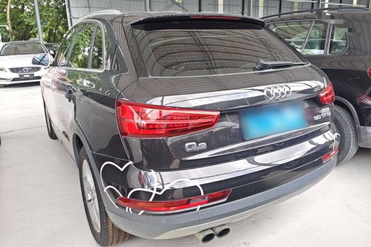 Used Audi Q3 2018 30th Anniversary Edition 30 TFSI Style Model Rear Left 45 Deg