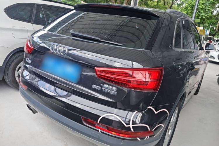 Used Audi Q3 2018 30th Anniversary Edition 30 TFSI Style Model Rear Right 45 Deg
