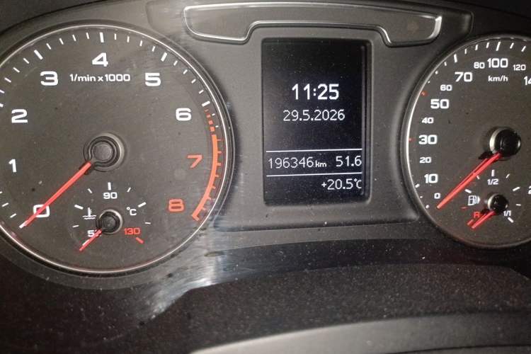 Used Audi Q3 2018 30th Anniversary Edition 30 TFSI Fashion Model Odometer Close Up