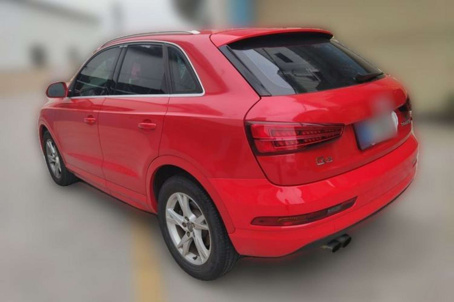 Used Audi Q3 2018 30th Anniversary Edition 30 TFSI Fashion Model Rear Left 45 Deg