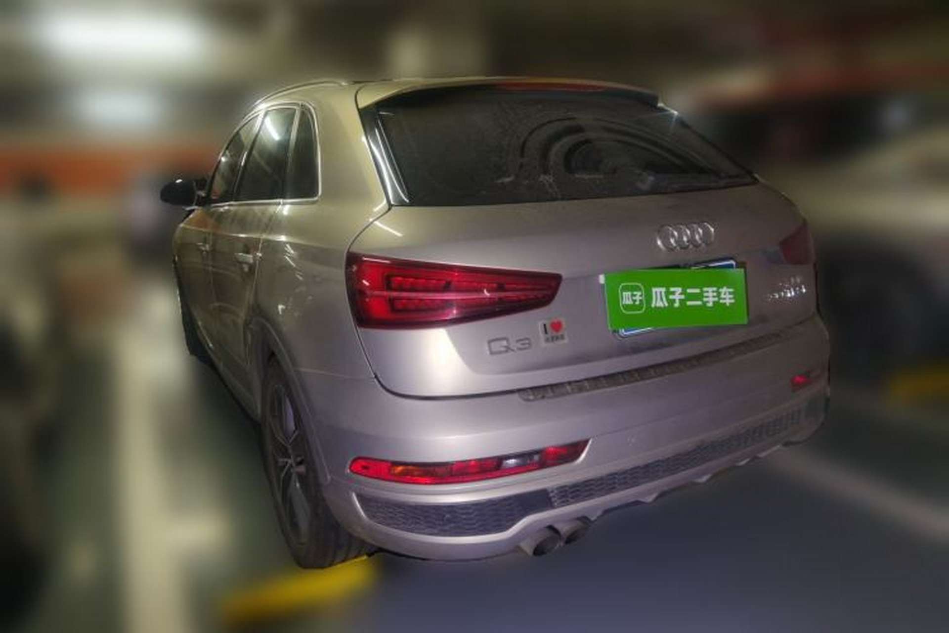 Used Audi Q3 2018 30 TFSI Fashion Edition Collector's Version Rear Left 45 Deg