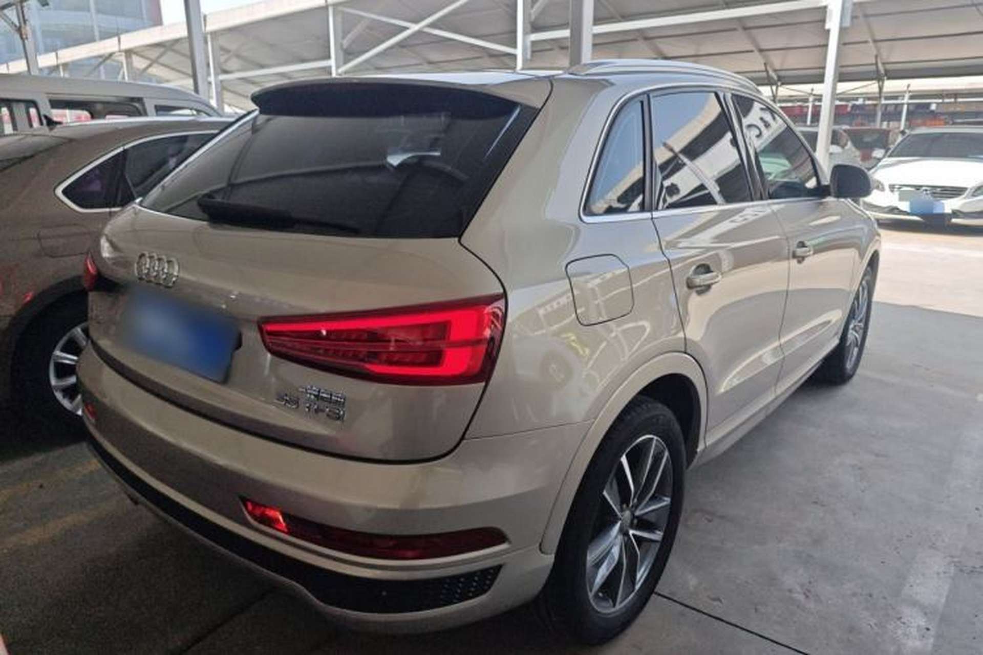Used Audi Q3 2018 30th Anniversary Edition 35 TFSI Sport Model Rear Right 45 Deg