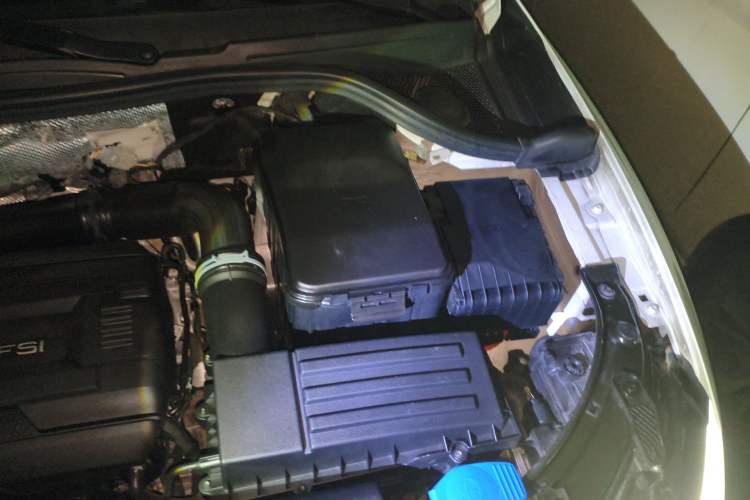 Used Audi Q3 2018 30th Anniversary Edition 35 TFSI Sport Model Engine Bay Left
