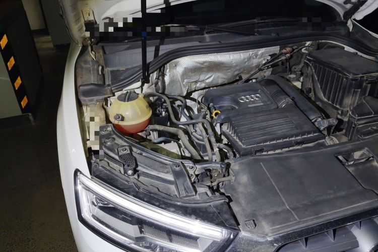 Used Audi Q3 2018 30th Anniversary Edition 30 TFSI Style Model Engine Bay Right