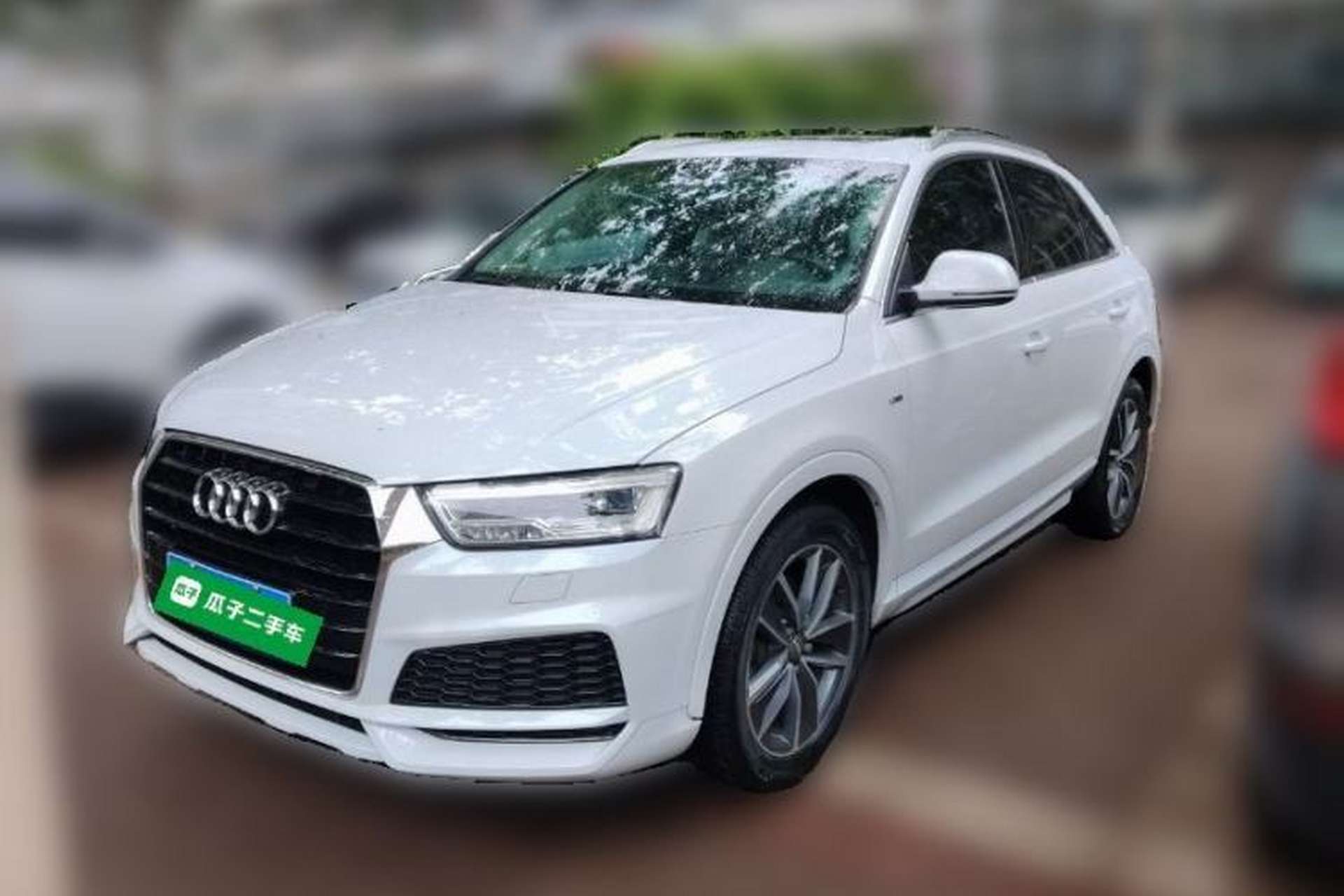 Used Audi Q3 2018 30th Anniversary Edition 35 TFSI Sport Model Front Left 45 Deg