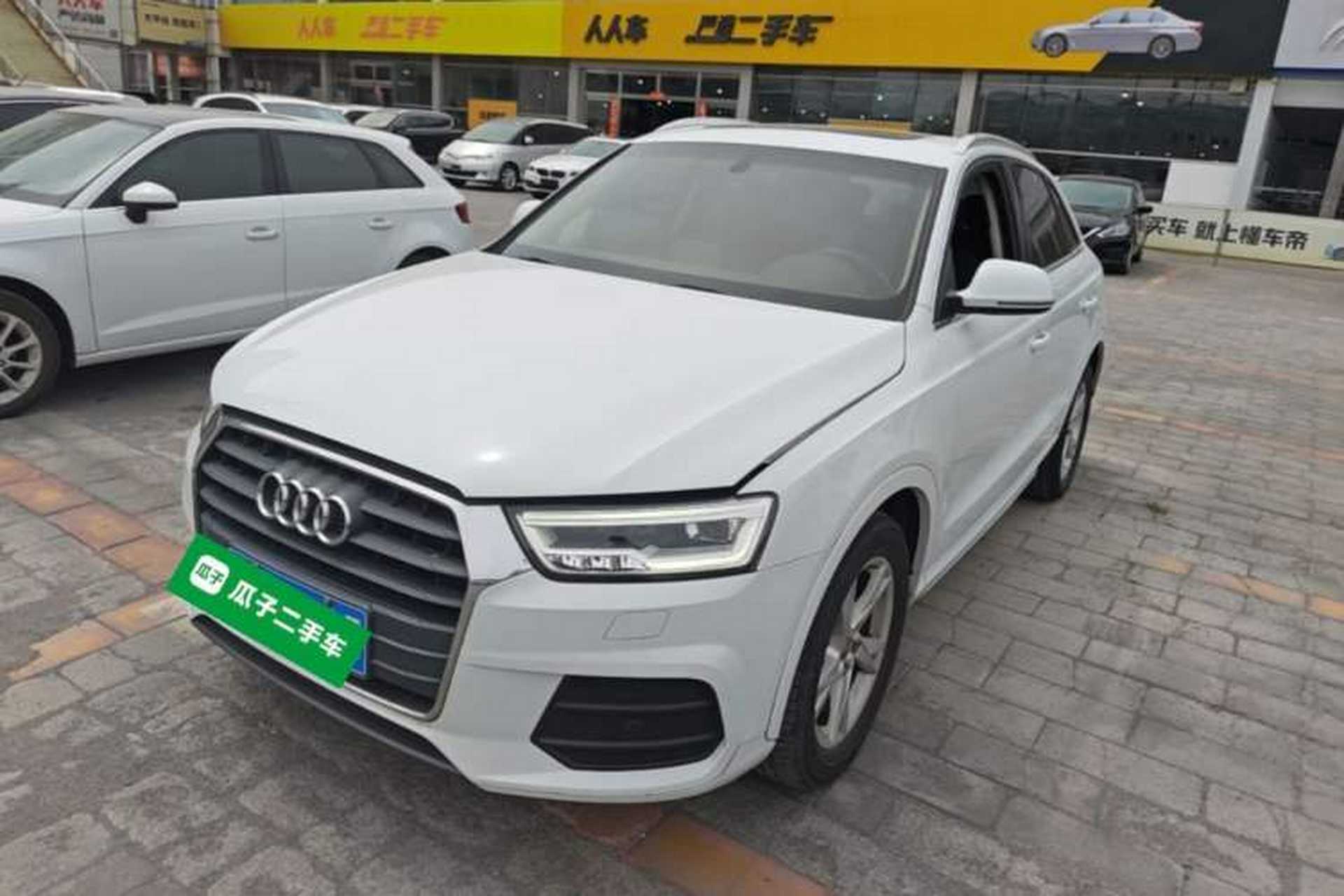 Used Audi Q3 2018 30th Anniversary Edition 35 TFSI Fashion Model Front Left 45 Deg