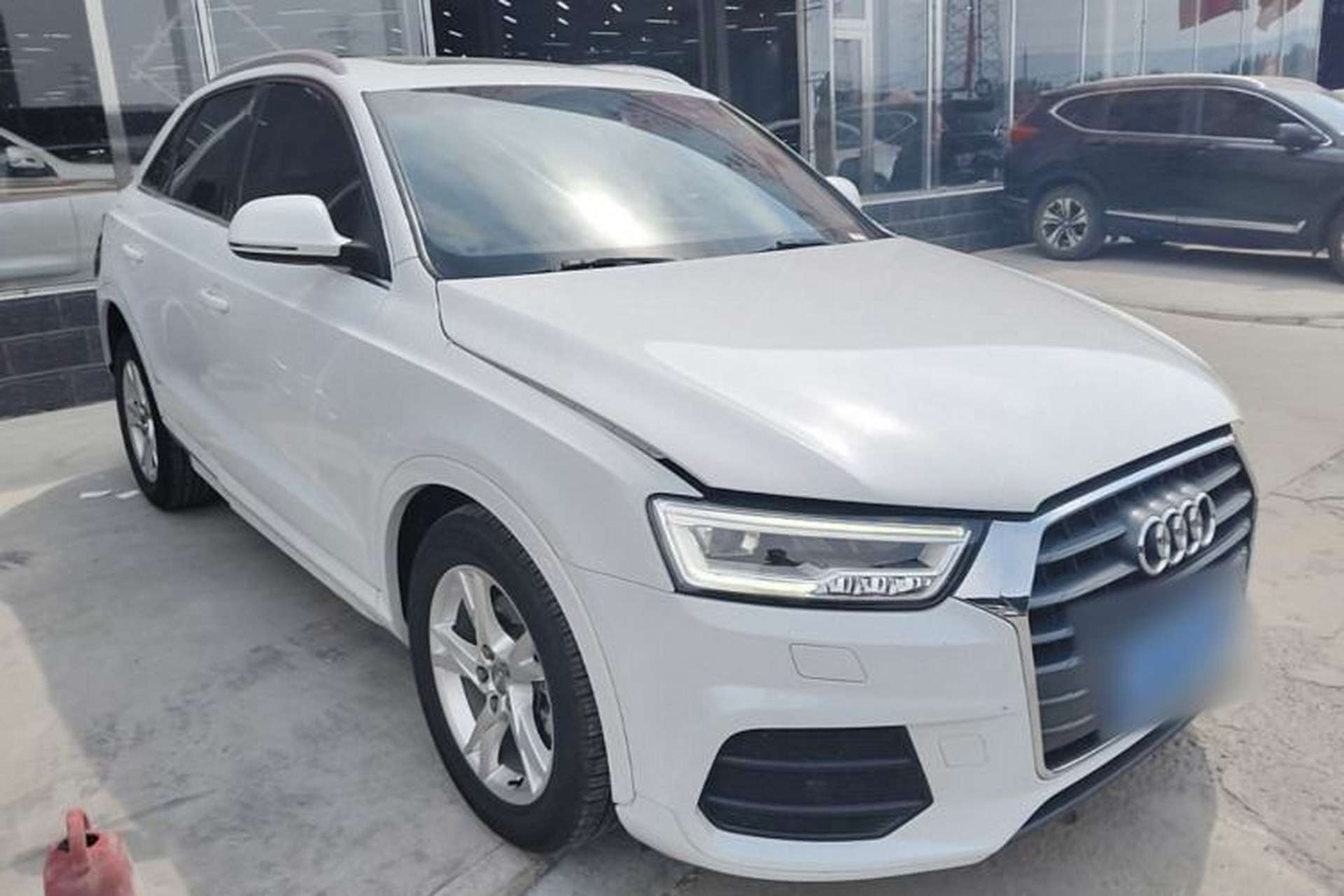 Used Audi Q3 2018 30th Anniversary Edition 35 TFSI Fashion Model Front Right 45 Deg