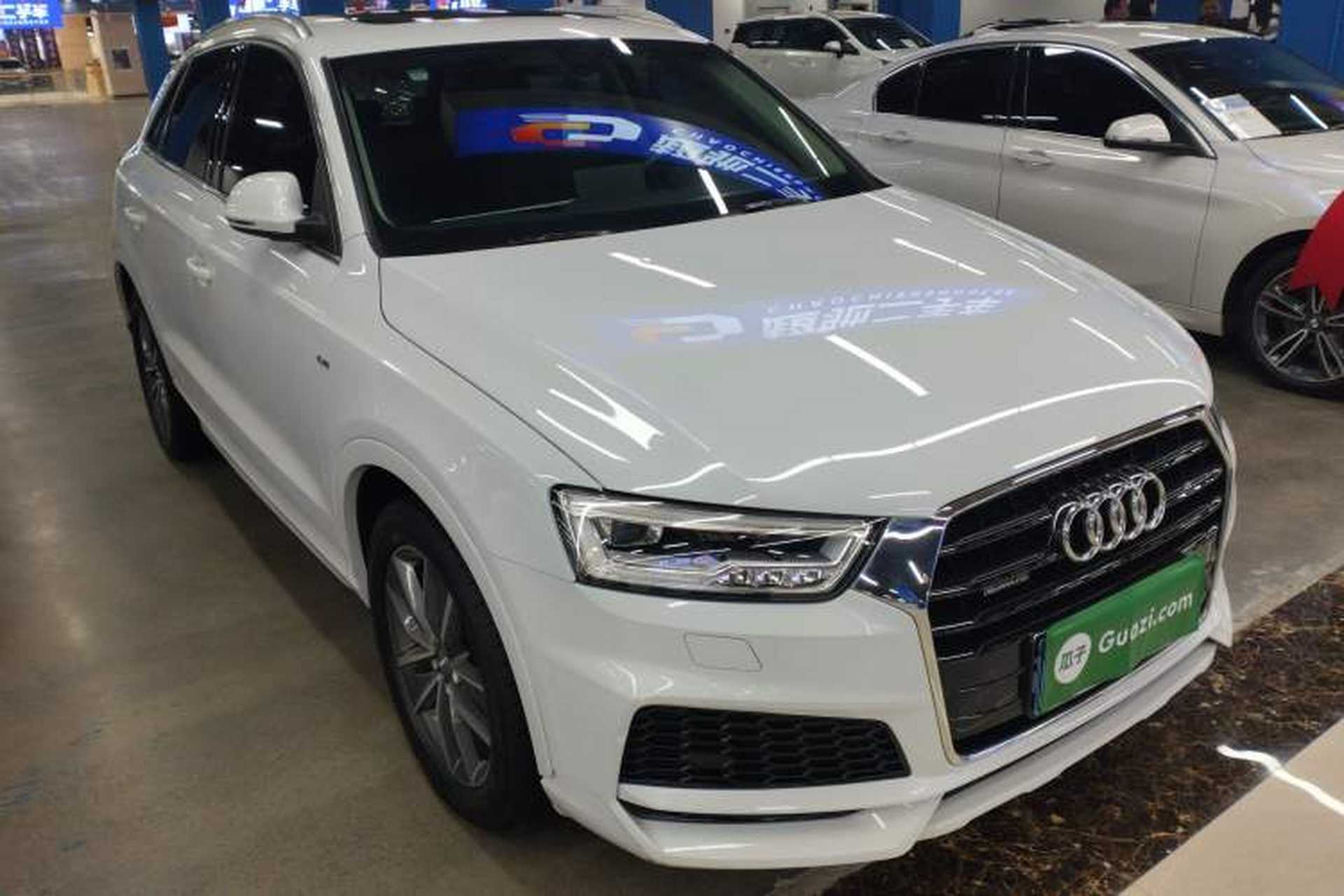 Used Audi Q3 2018 30th Anniversary Edition 35 TFSI quattro all-wheel-drive sport model Front Right 45 Deg