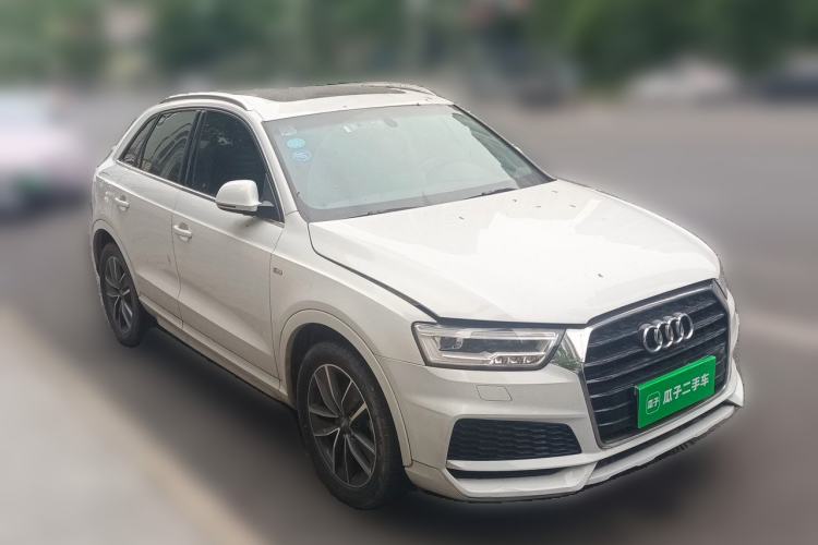 Used Audi Q3 2018 30th Anniversary Edition 35 TFSI Sport Model Front Right 45 Deg