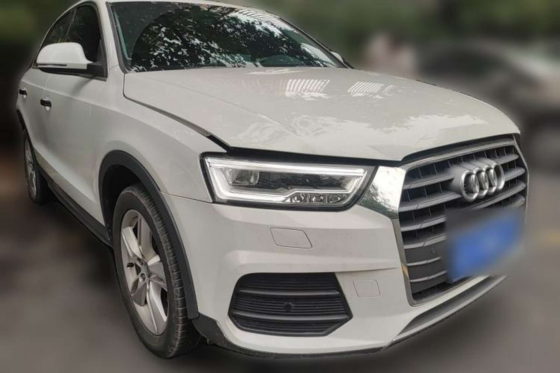Used Audi Q3 2018 30th Anniversary Edition 30 TFSI Style Model Front Right 45 Deg