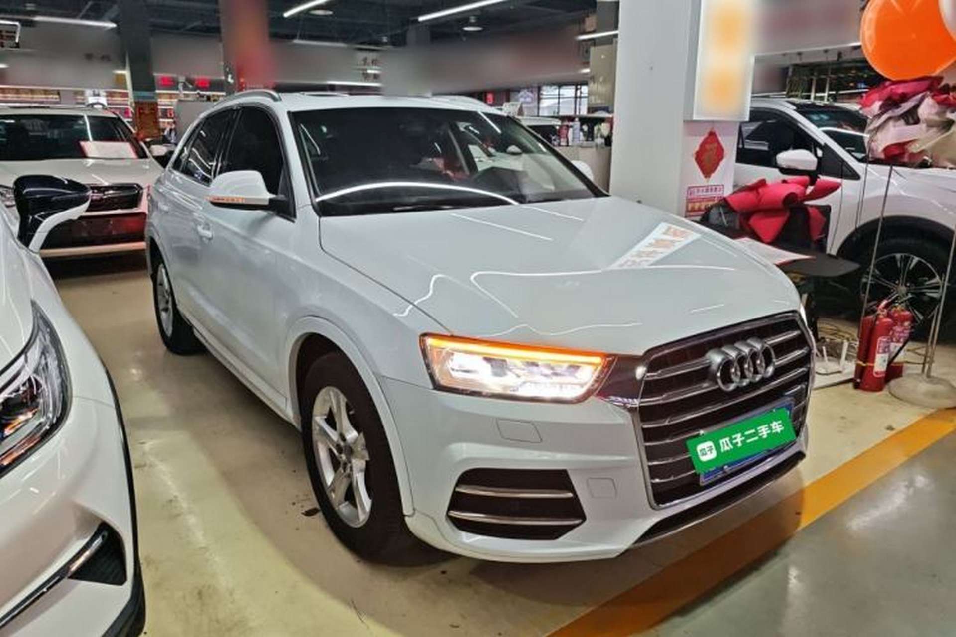 Used Audi Q3 2018 30th Anniversary Edition 35 TFSI Fashion Model Front Right 45 Deg