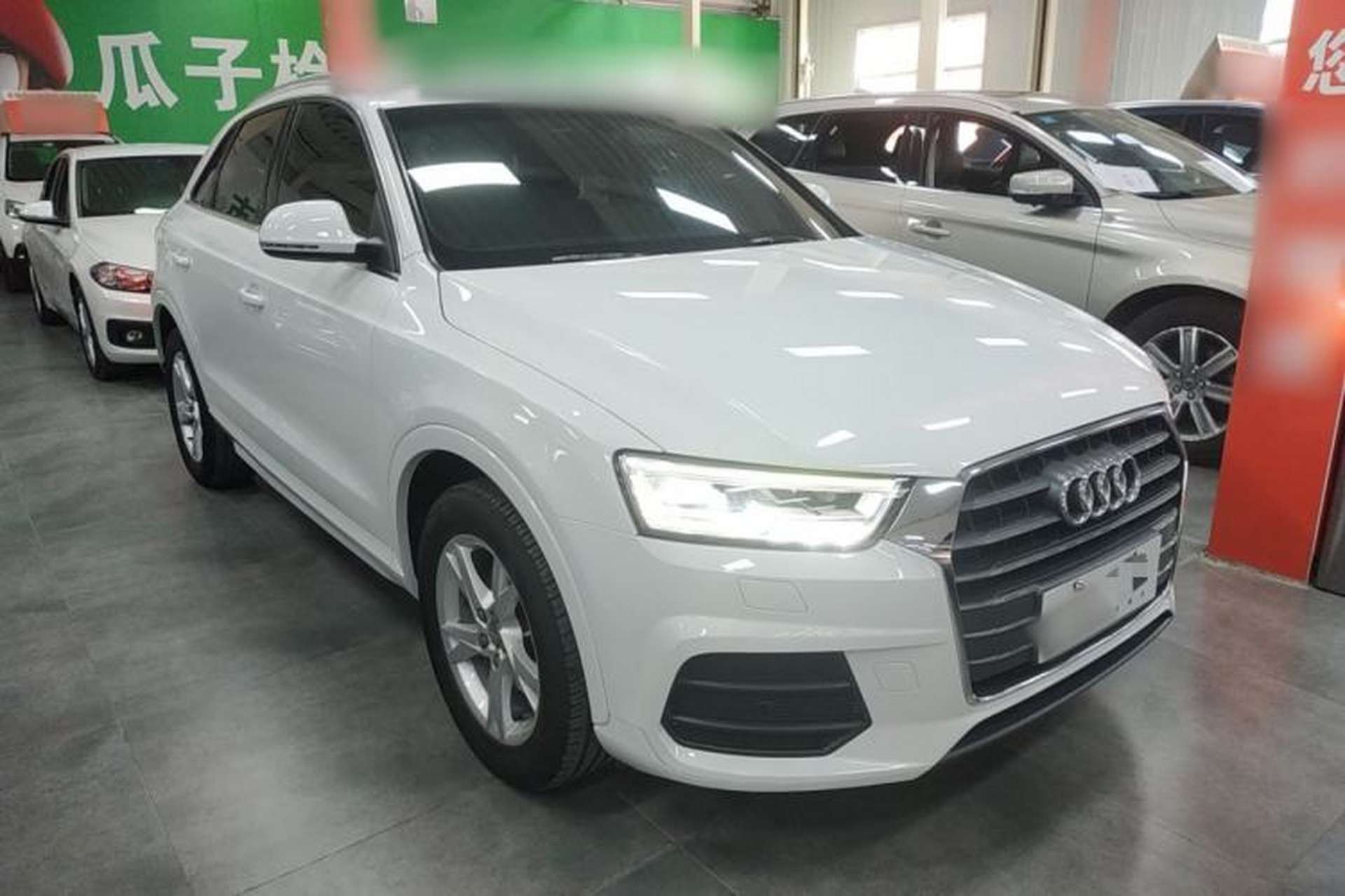 Used Audi Q3 2018 30th Anniversary Edition 30 TFSI Fashion Model Front Right 45 Deg