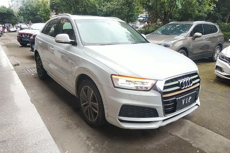 Used Audi Q3 2018 30th Anniversary Edition 35 TFSI Sport Model Front Right 45 Deg