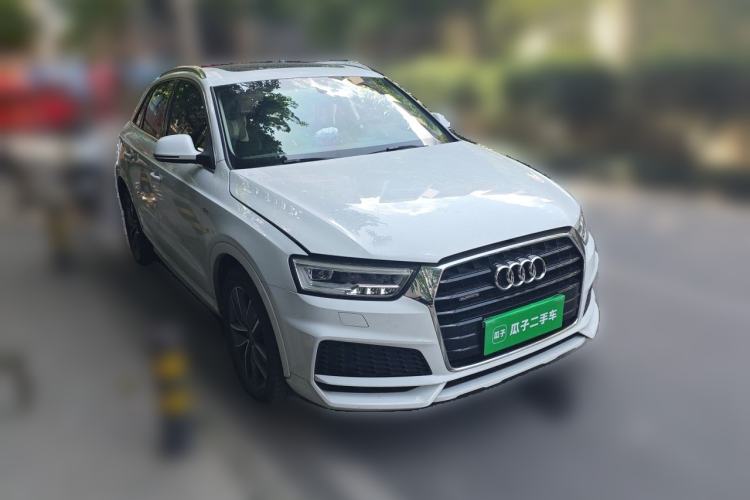 Used Audi Q3 2018 30th Anniversary Edition 35 TFSI quattro all-wheel-drive sport model Front Right 45 Deg