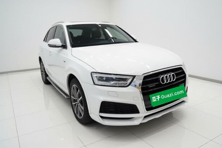 Used Audi Q3 2018 30th Anniversary Edition 40 TFSI quattro all-wheel-drive sport model Front Right 45 Deg