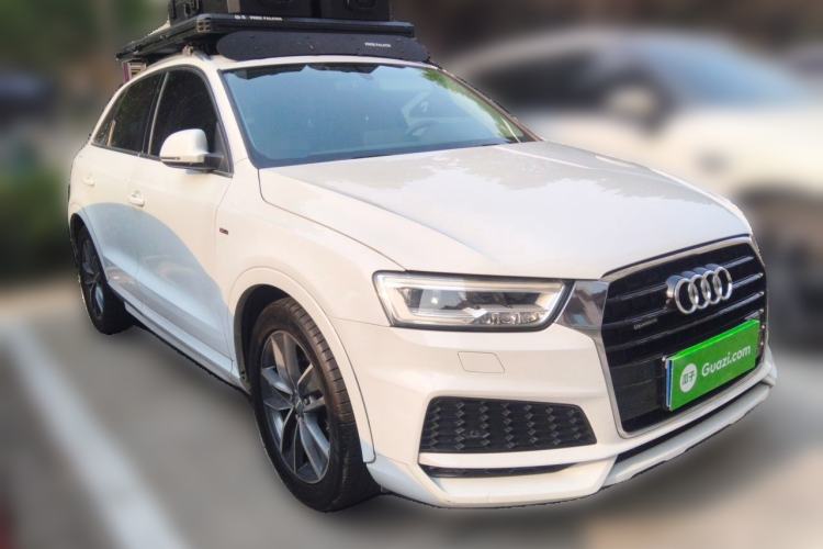 Used Audi Q3 2018 30th Anniversary Edition 40 TFSI quattro all-wheel-drive sport model Front Right 45 Deg