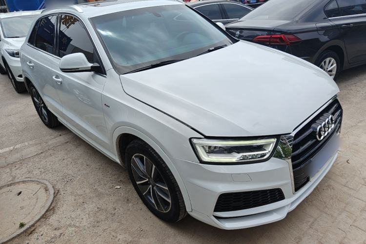 Used Audi Q3 2018 30th Anniversary Edition 35 TFSI Sport Model Front Right 45 Deg