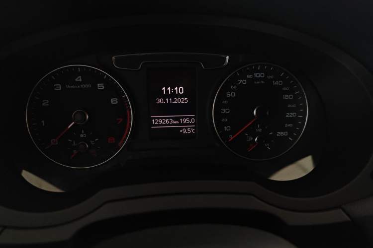 Used Audi Q3 2018 30th Anniversary Edition 30 TFSI Fashion Model Odometer Close Up
