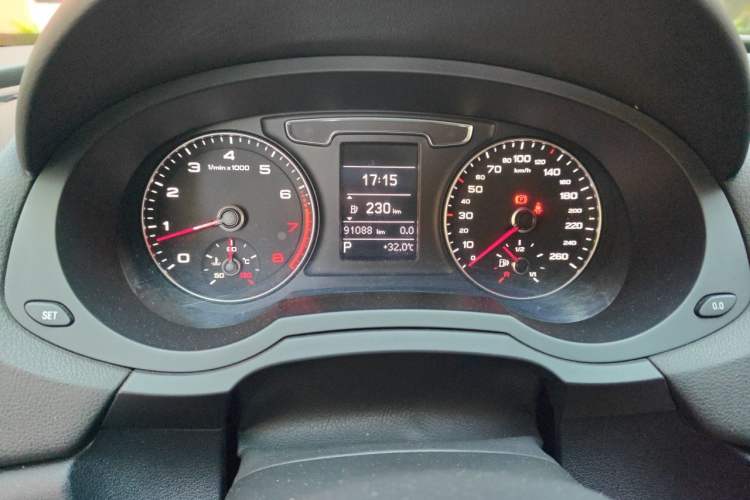 Used Audi Q3 2018 30th Anniversary Edition 35 TFSI Sport Model Odometer Close Up
