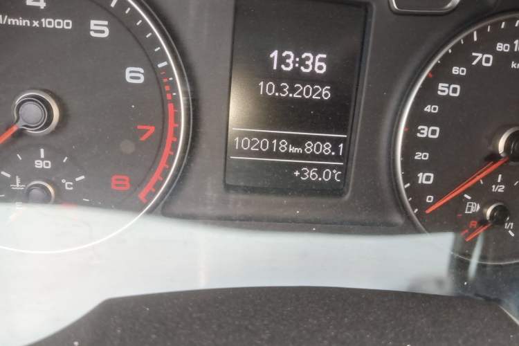 Used Audi Q3 2018 30th Anniversary Edition 35 TFSI Fashion Model Odometer Close Up