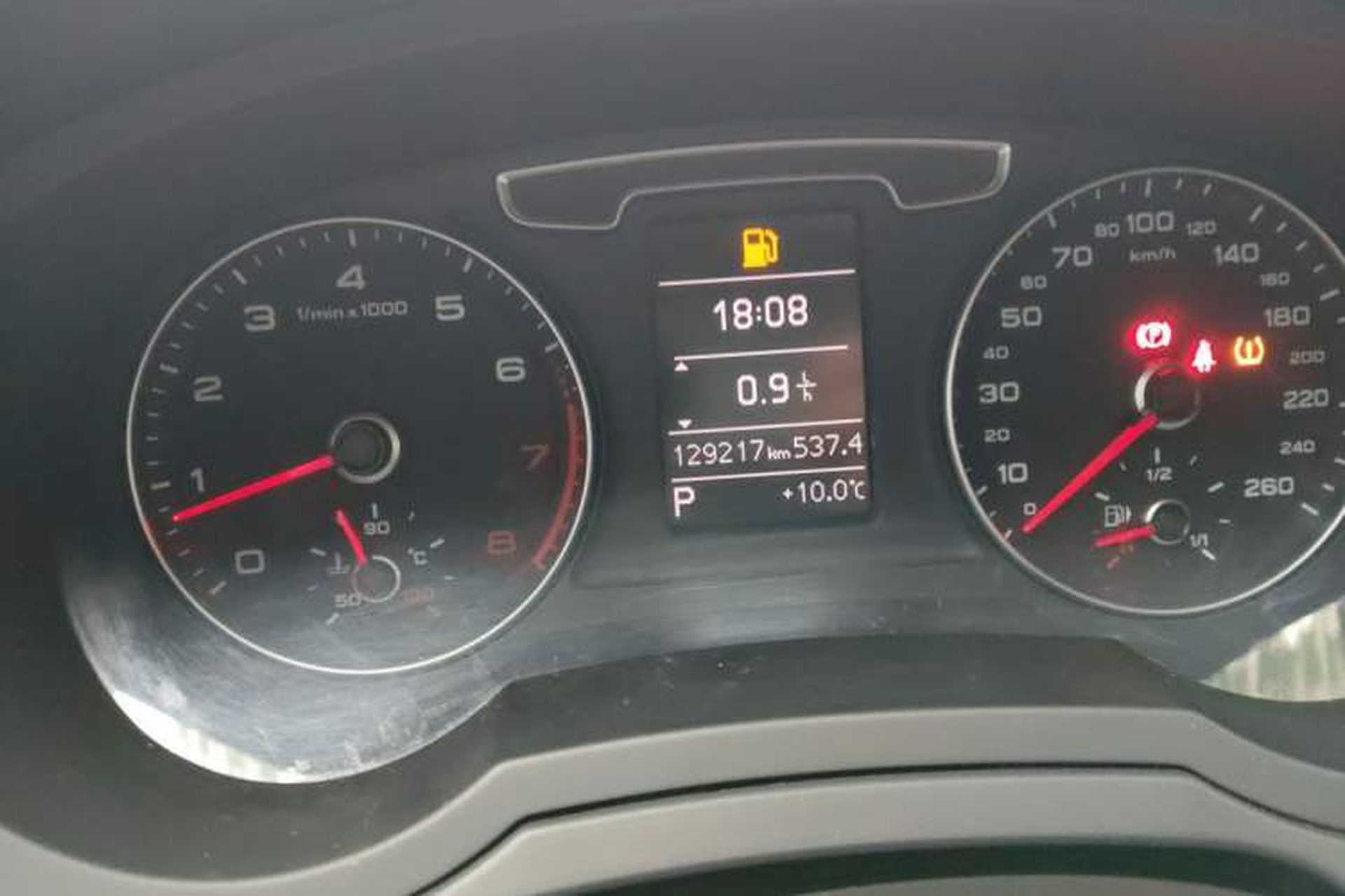 Used Audi Q3 2018 30th Anniversary Edition 35 TFSI Sport Model Odometer Close Up