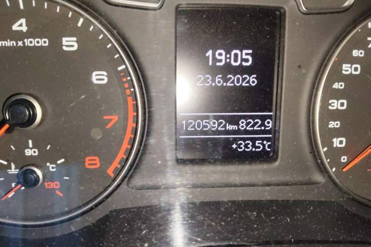 Used Audi Q3 2018 30 TFSI Fashion Edition Collector's Version Odometer Close Up