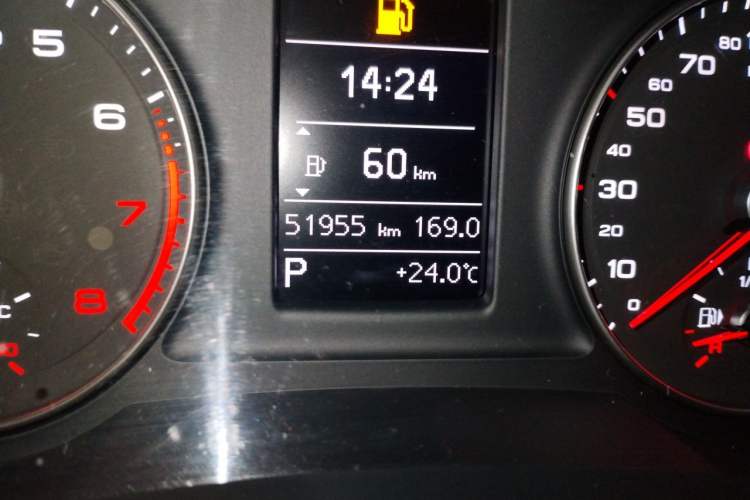 Used Audi Q3 2018 30th Anniversary Edition 35 TFSI Sport Model Odometer Close Up