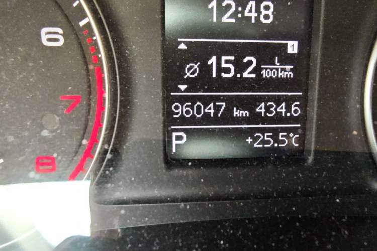 Used Audi Q3 2018 30th Anniversary Edition 30 TFSI Style Model Odometer Close Up