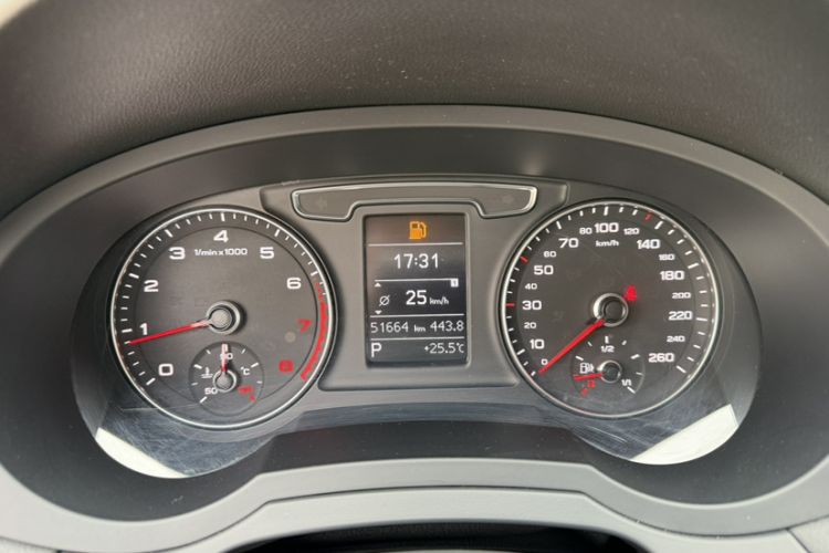 Used Audi Q3 2018 30th Anniversary Edition 30 TFSI Style Model Odometer Close Up