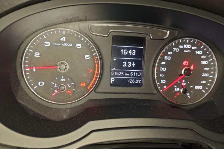 Used Audi Q3 2018 30th Anniversary Edition 35 TFSI Sport Model Odometer Close Up