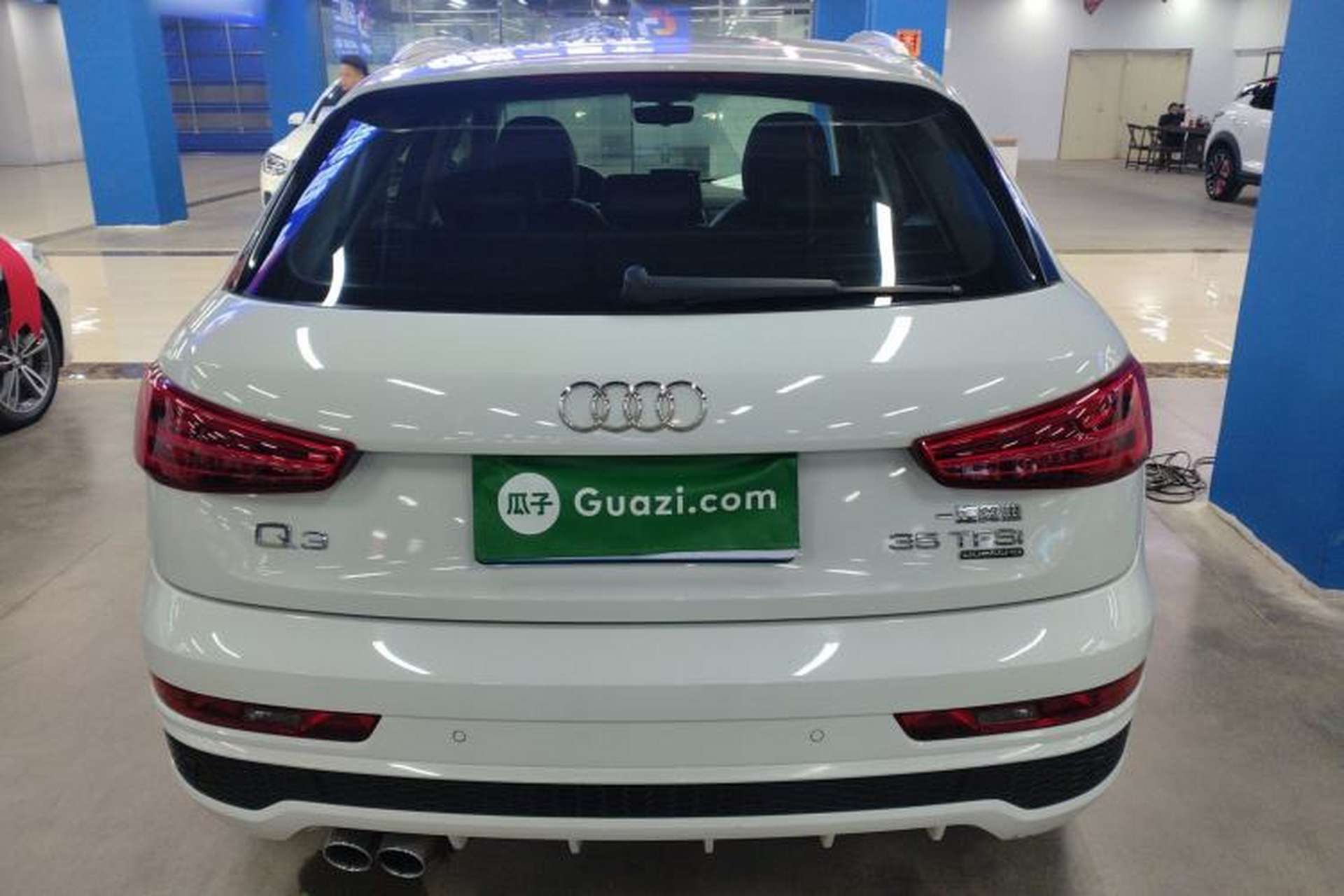 Used Audi Q3 2018 30th Anniversary Edition 35 TFSI quattro all-wheel-drive sport model Rear