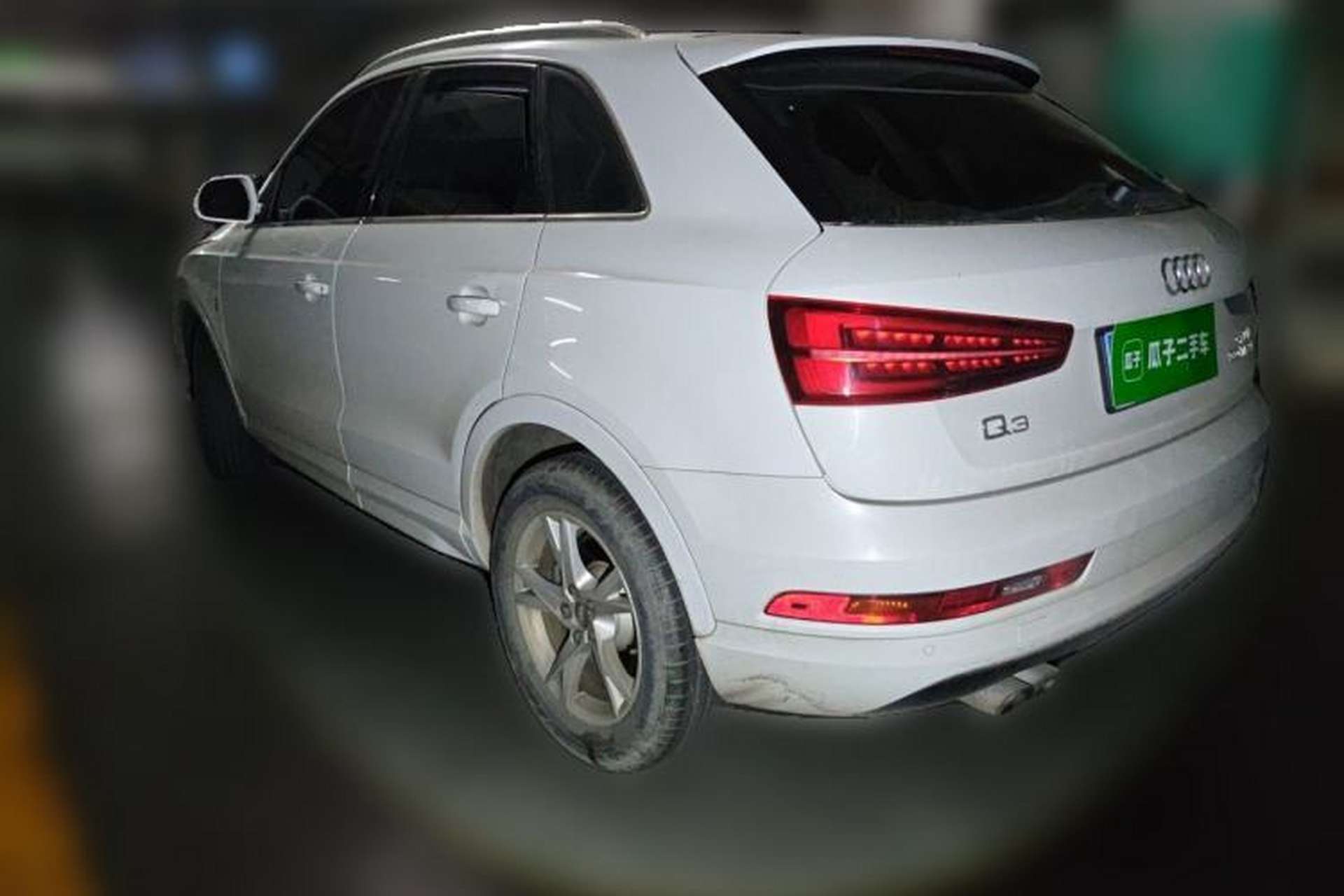 Used Audi Q3 2018 30th Anniversary Edition 30 TFSI Fashion Model Rear Left 45 Deg