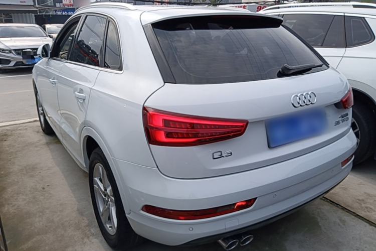 Used Audi Q3 2018 30th Anniversary Edition 35 TFSI Fashion Model Rear Left 45 Deg