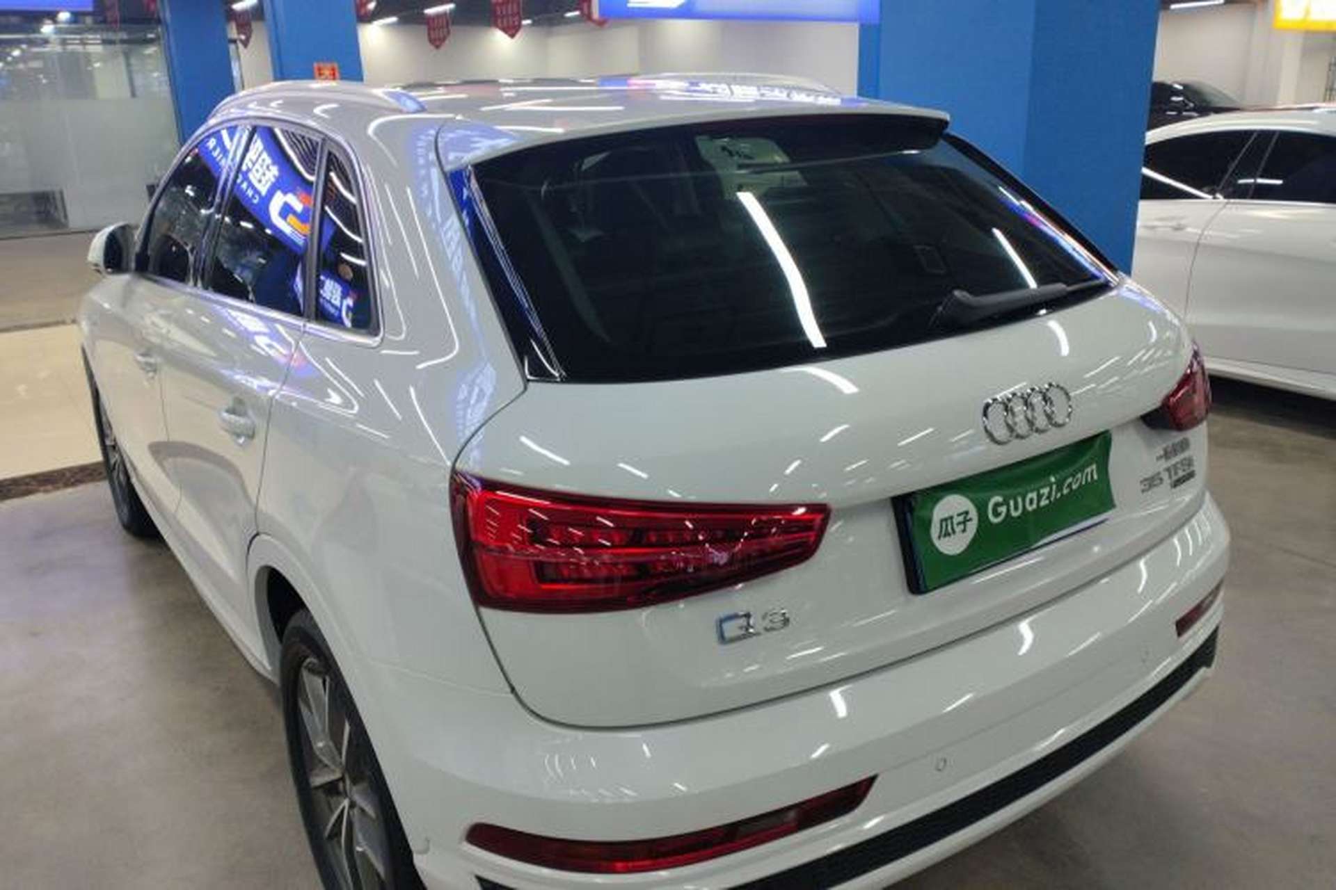Used Audi Q3 2018 30th Anniversary Edition 35 TFSI quattro all-wheel-drive sport model Rear Left 45 Deg