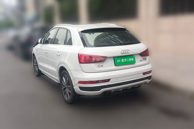 Used Audi Q3 2018 30th Anniversary Edition 35 TFSI Sport Model Rear Left 45 Deg