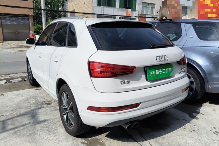 Used Audi Q3 2018 30th Anniversary Edition 35 TFSI Fashion Model Rear Left 45 Deg
