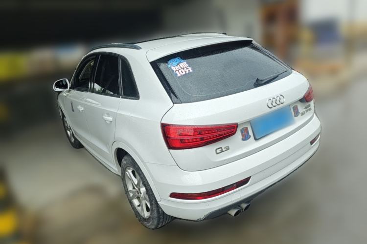 Used Audi Q3 2018 30th Anniversary Edition 30 TFSI Fashion Model Rear Left 45 Deg