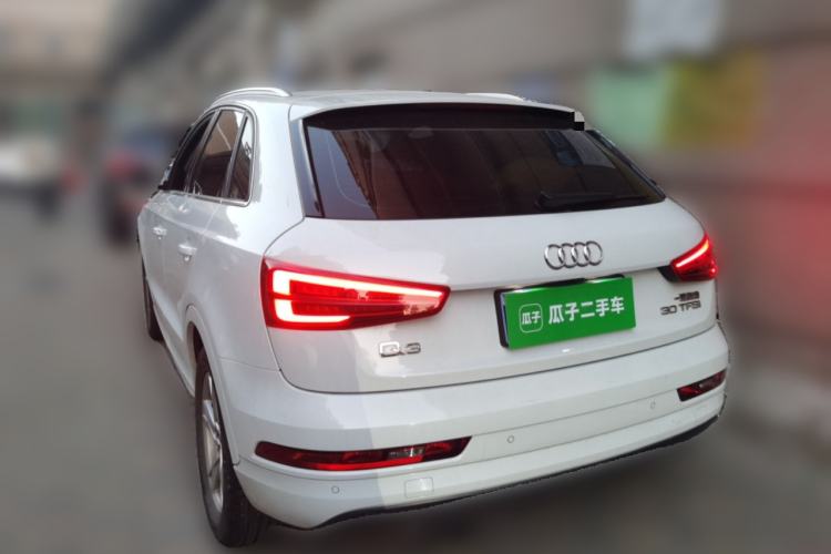 Used Audi Q3 2018 30th Anniversary Edition 30 TFSI Fashion Model Rear Left 45 Deg