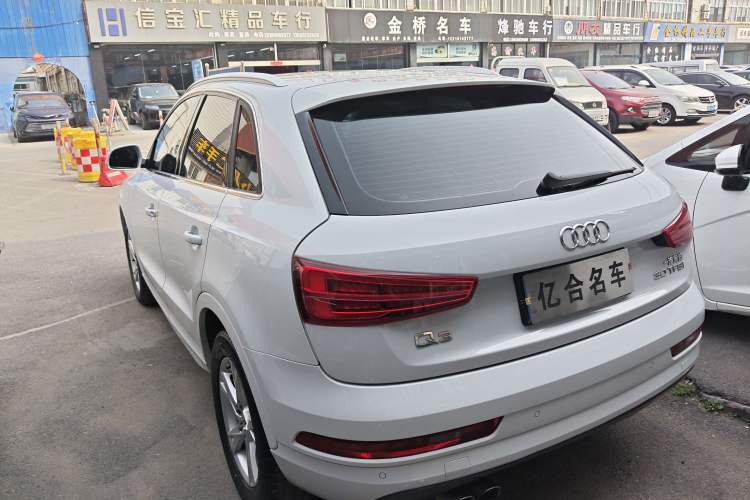 Used Audi Q3 2018 30th Anniversary Edition 30 TFSI Fashion Model Rear Left 45 Deg