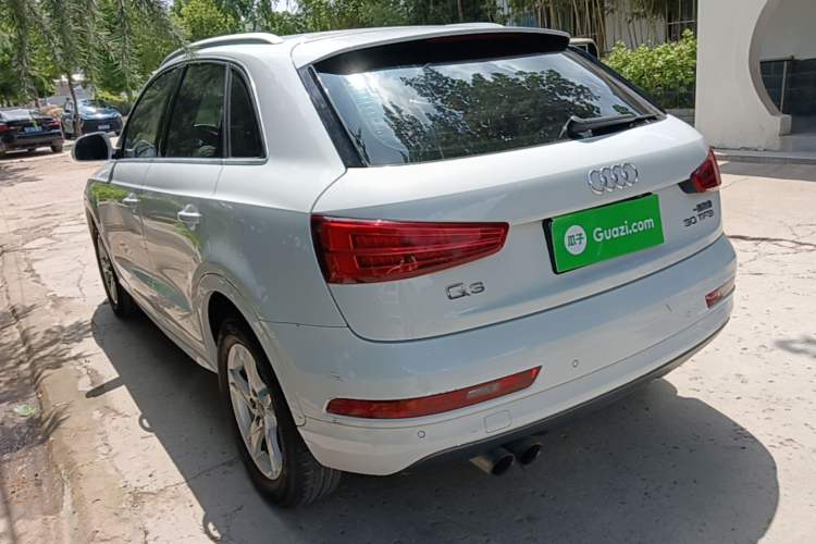Used Audi Q3 2018 30th Anniversary Edition 30 TFSI Fashion Model Rear Left 45 Deg